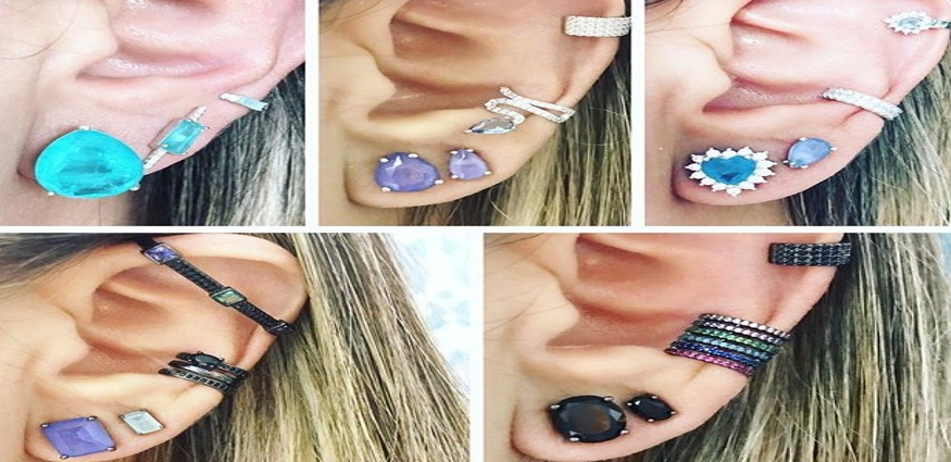 Piercing falso de orelha para um visual ainda mais charmoso e sofisticado